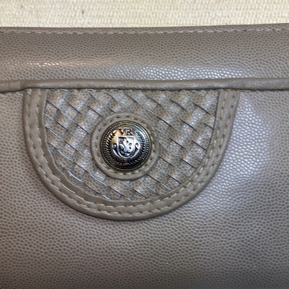 VR Wallet, checkbook holder and coin purse Brown/taupe - Picture 2 of 7